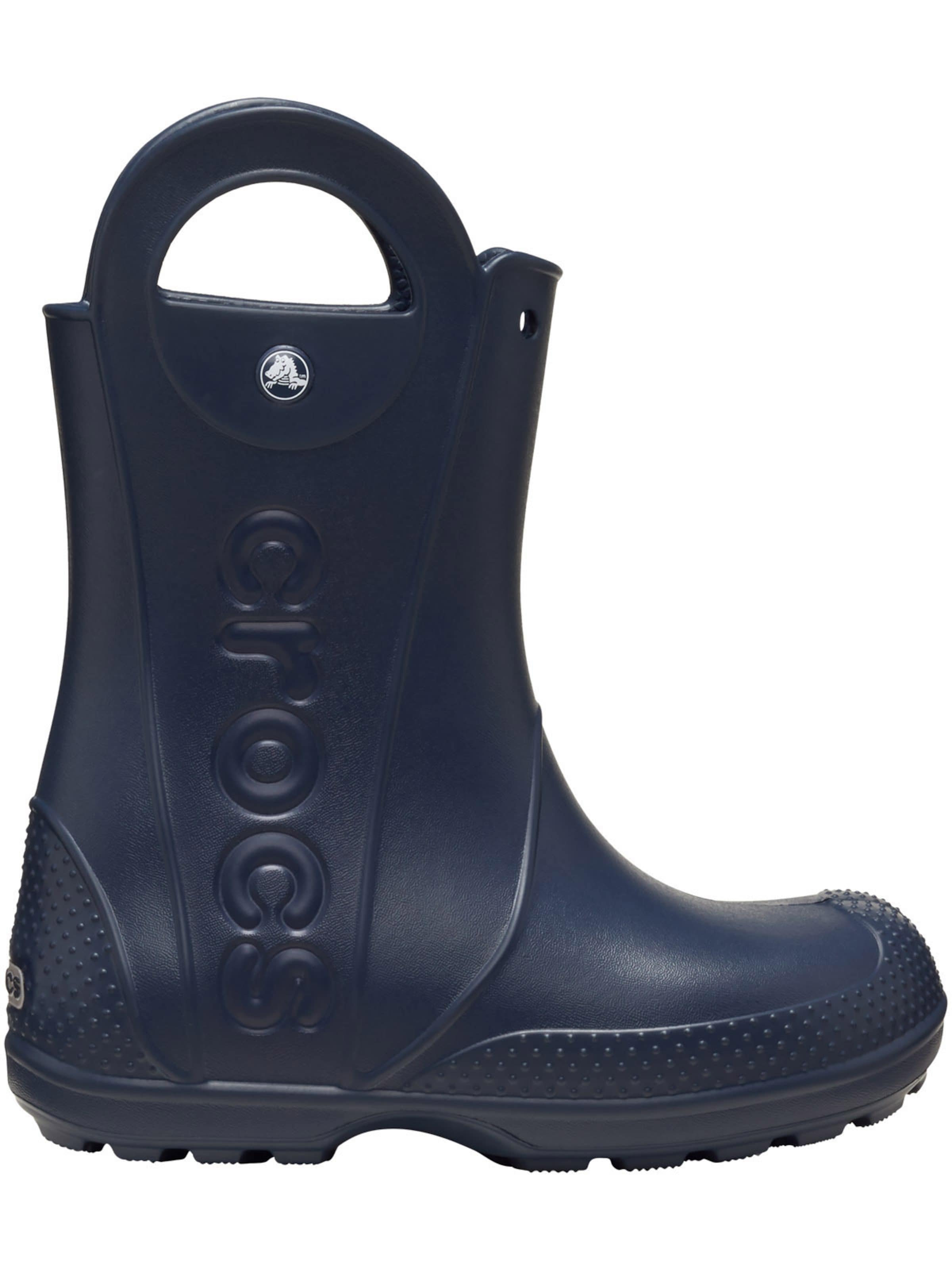 Crocs Rubber Boots 'Stiefel Handle It K' in Blue: front