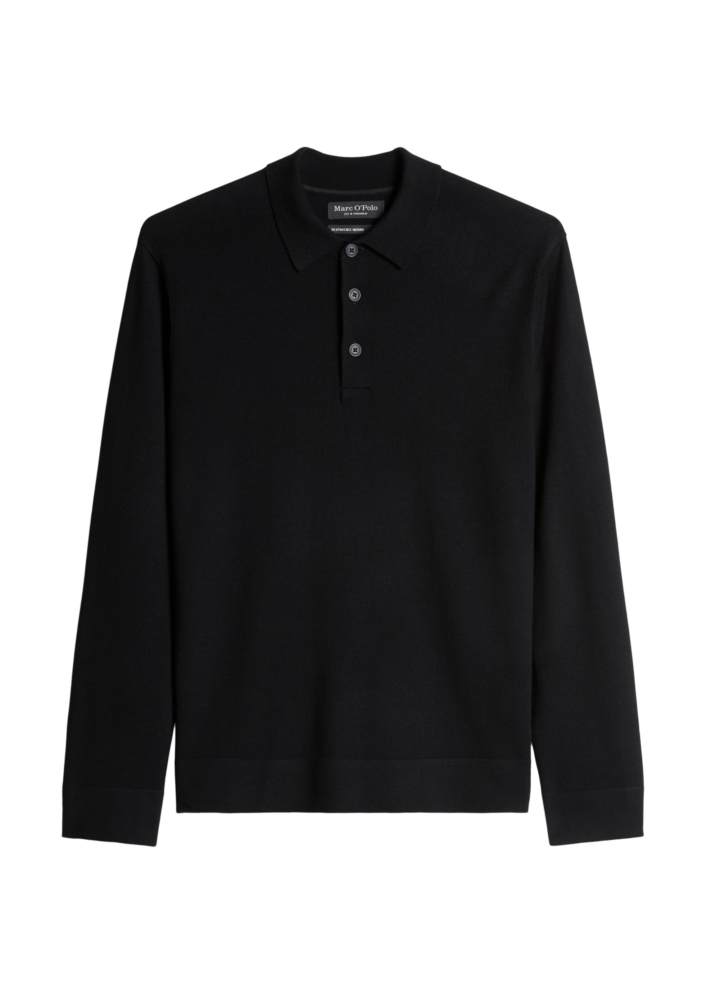 Marc O'Polo Shirt in Schwarz: Vorderseite