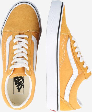 Sneaker bassa di VANS in giallo