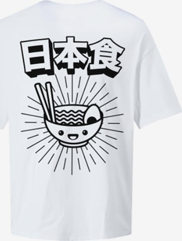 JACK & JONES - Camiseta 'Noodle' en blanco