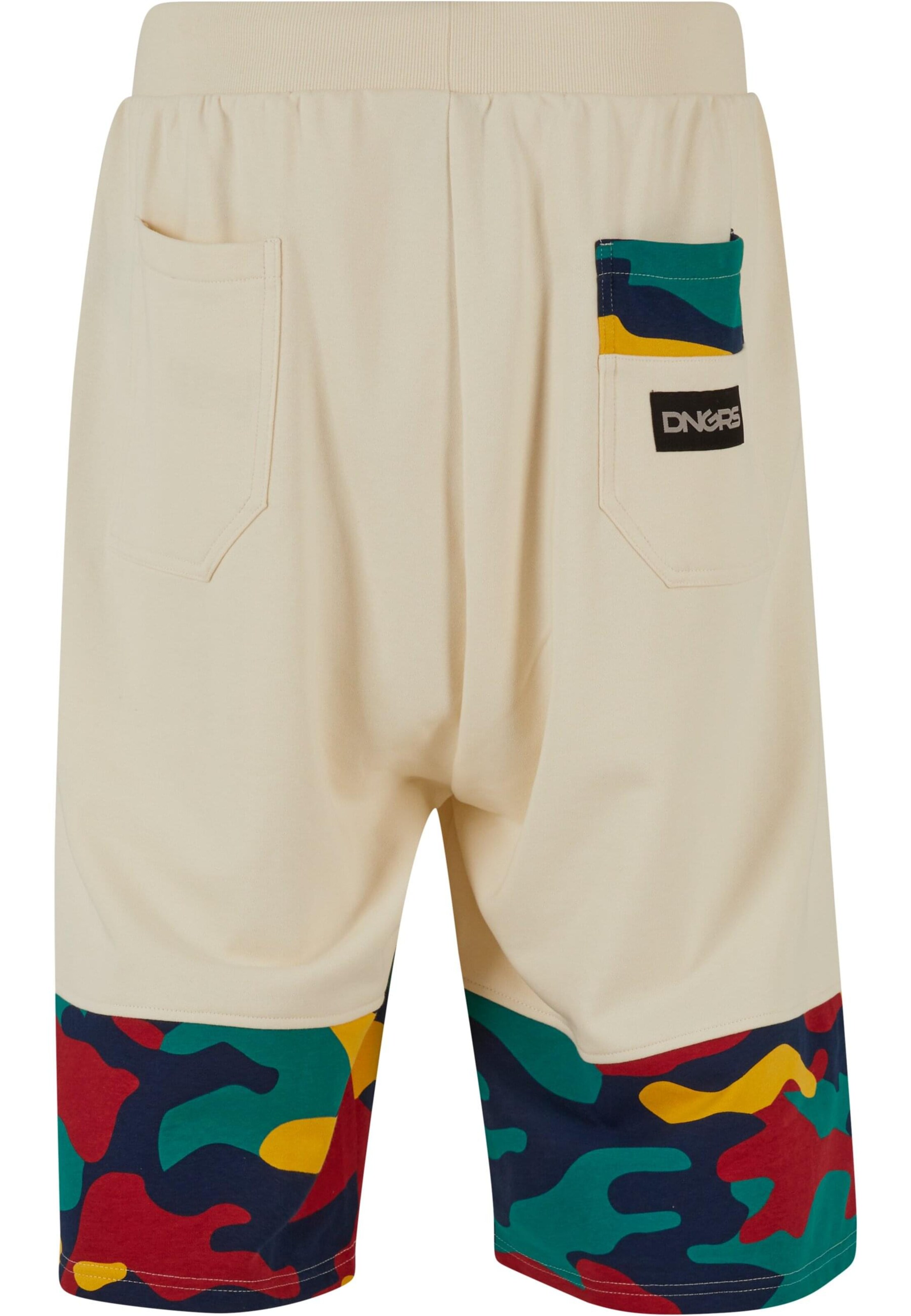 Dangerous DNGRS Loosefit Bukser 'HideMe' i beige