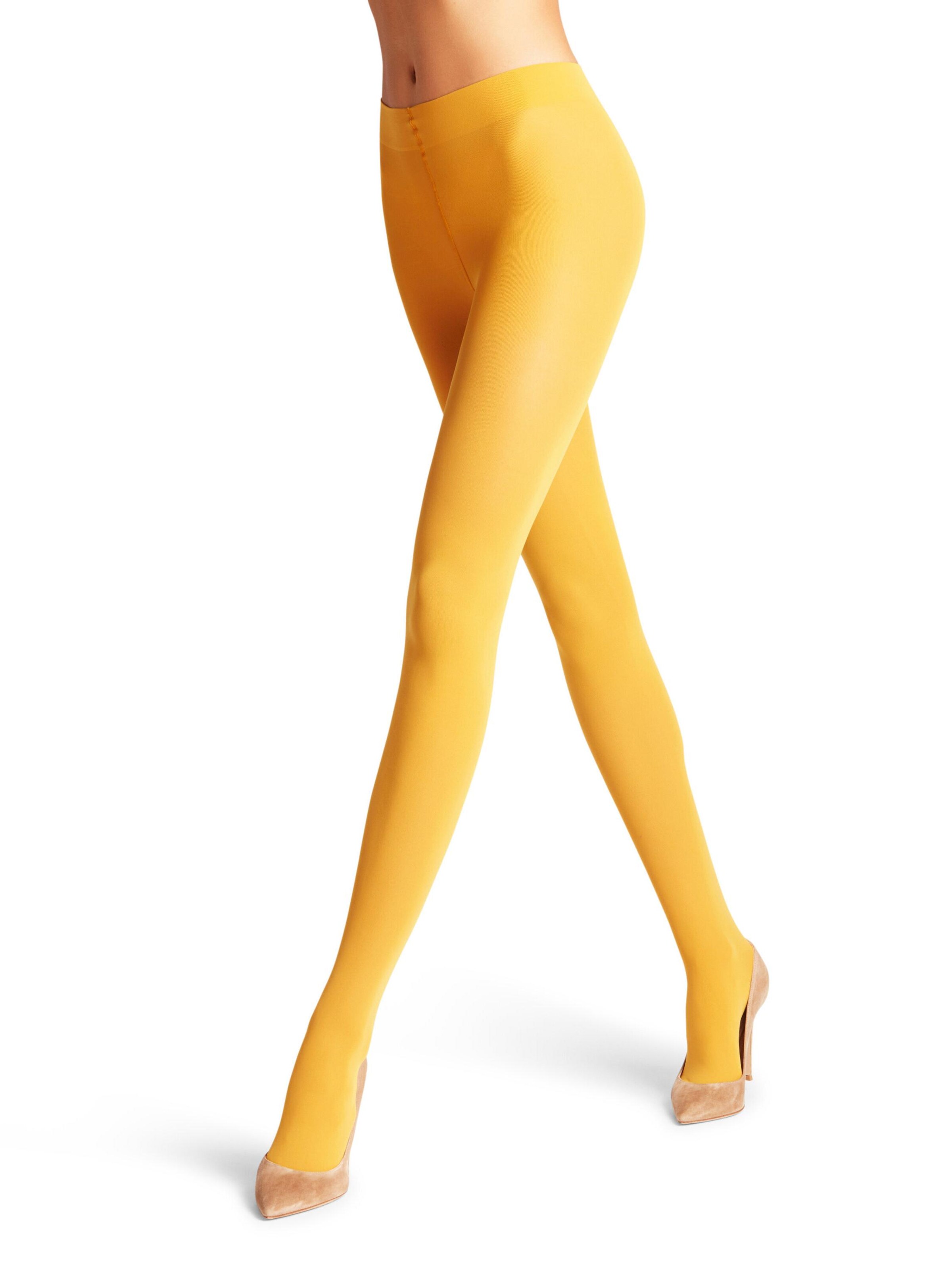 FALKE Tights 'Pure Matt' in Brown: front