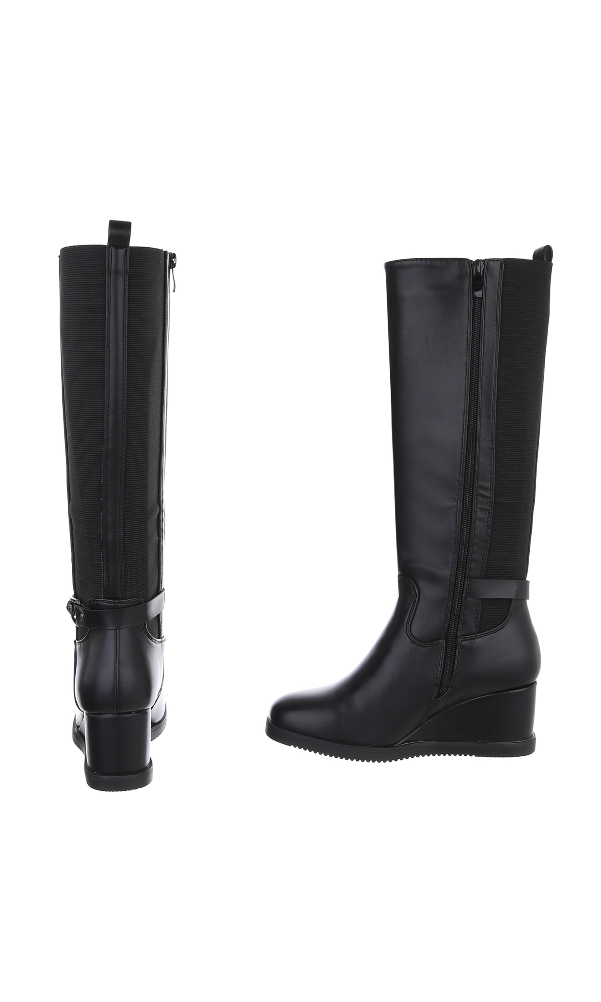 Ital-Design Boots in Black