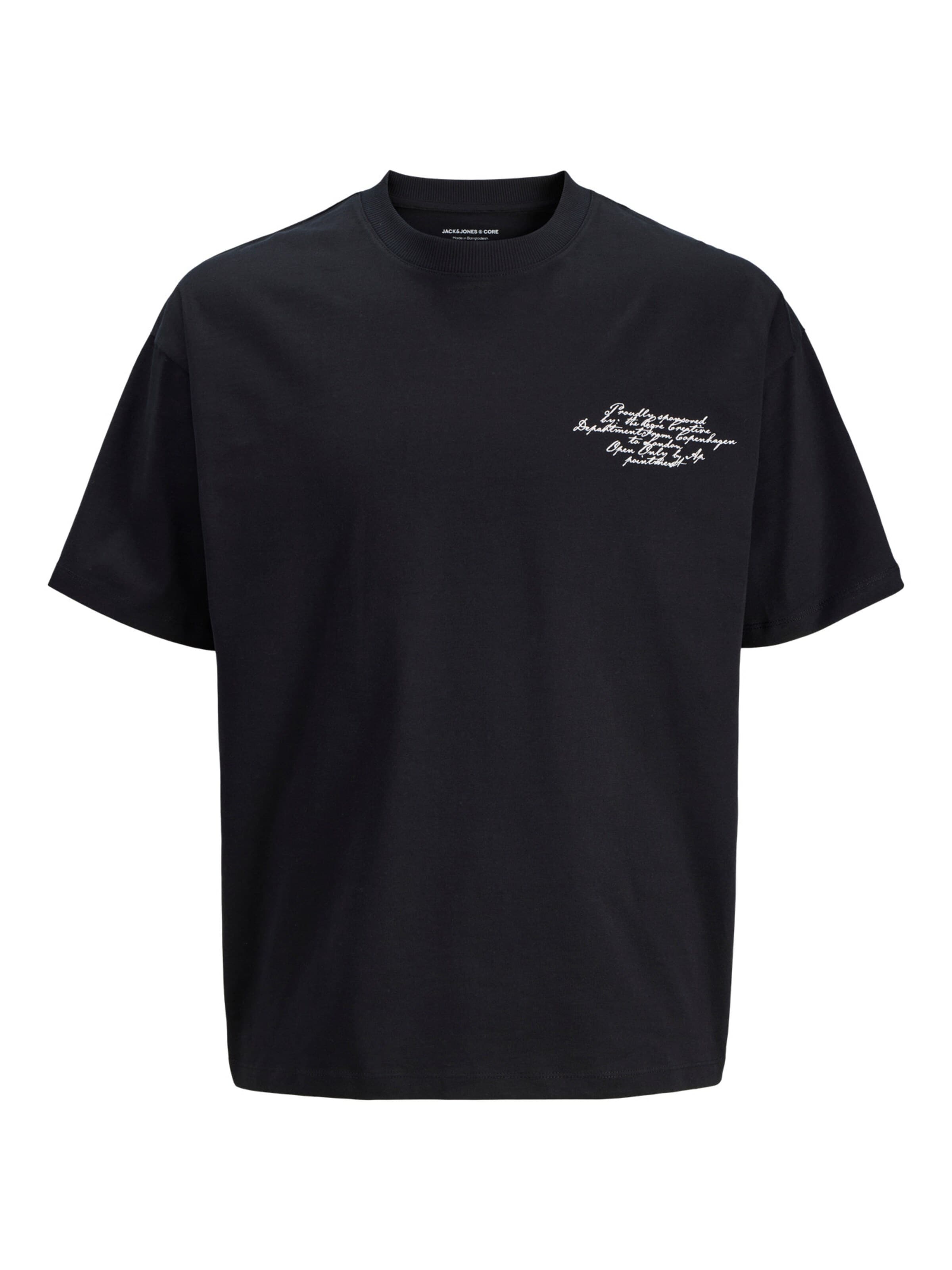 JACK & JONES - Camiseta '12292982' en negro: frente