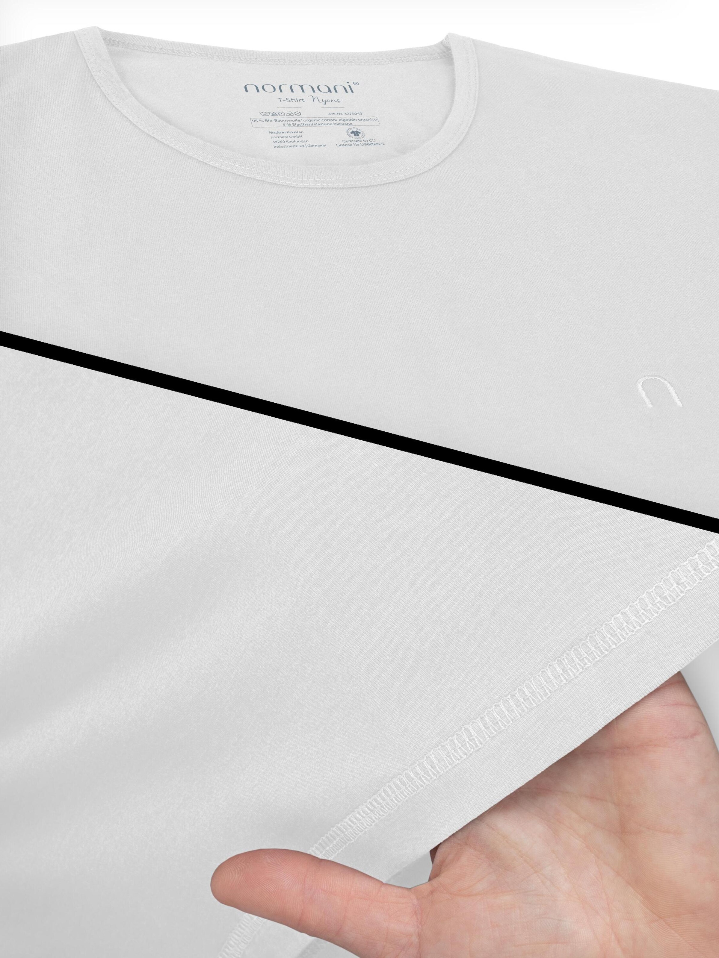 normani Shirt ' Nyons ' in Schwarz