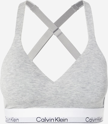 Soutien-gorge Calvin Klein Underwear en gris : devant