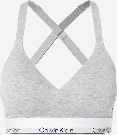 80 dydžio Liemenėlė iš Calvin Klein Underwear, spalva – pilka / juoda / balta, Prekių apžvalga
