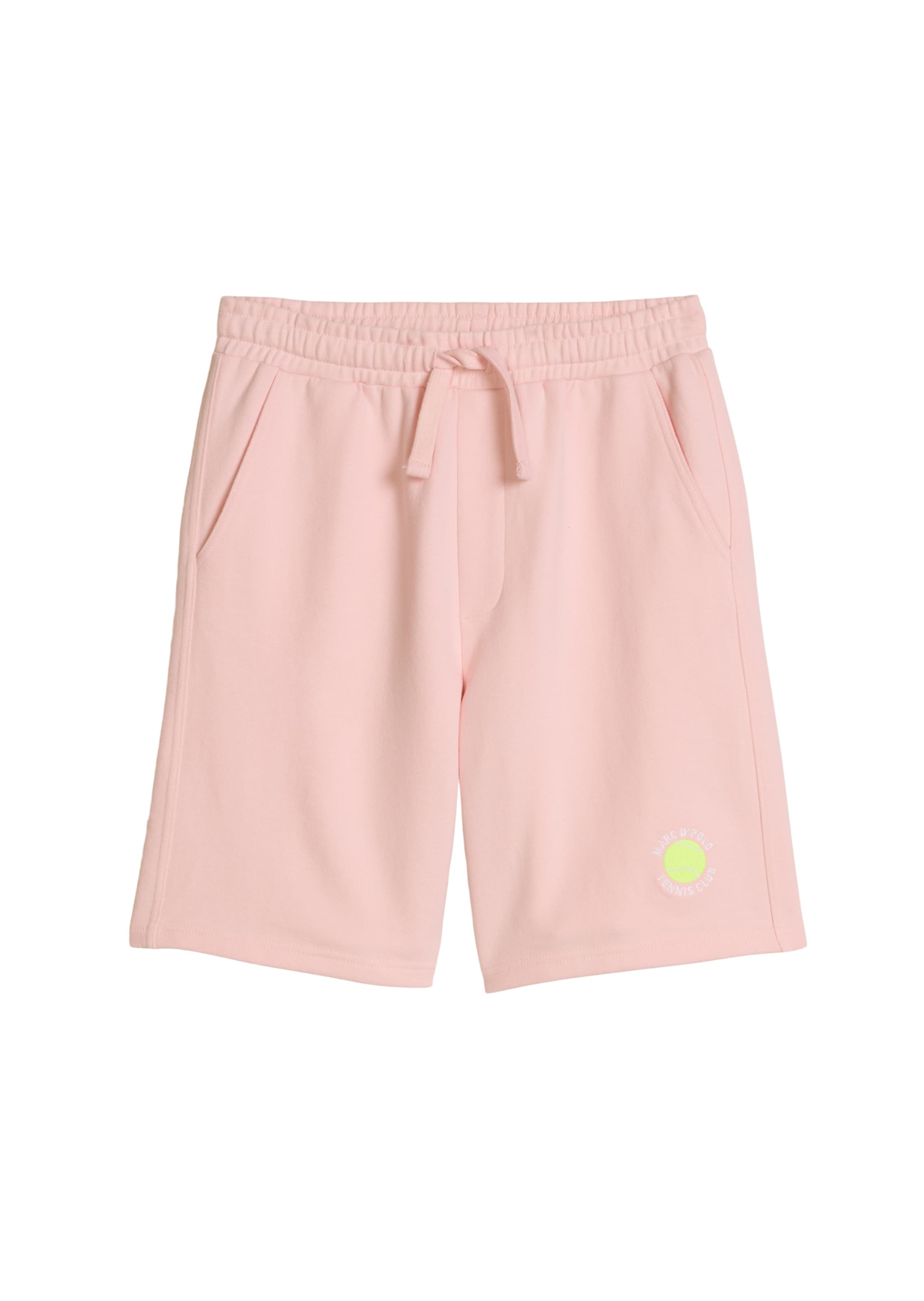 Marc O'Polo Pantalon en 140 en vert fluo / rose / blanc, Vue avec produit