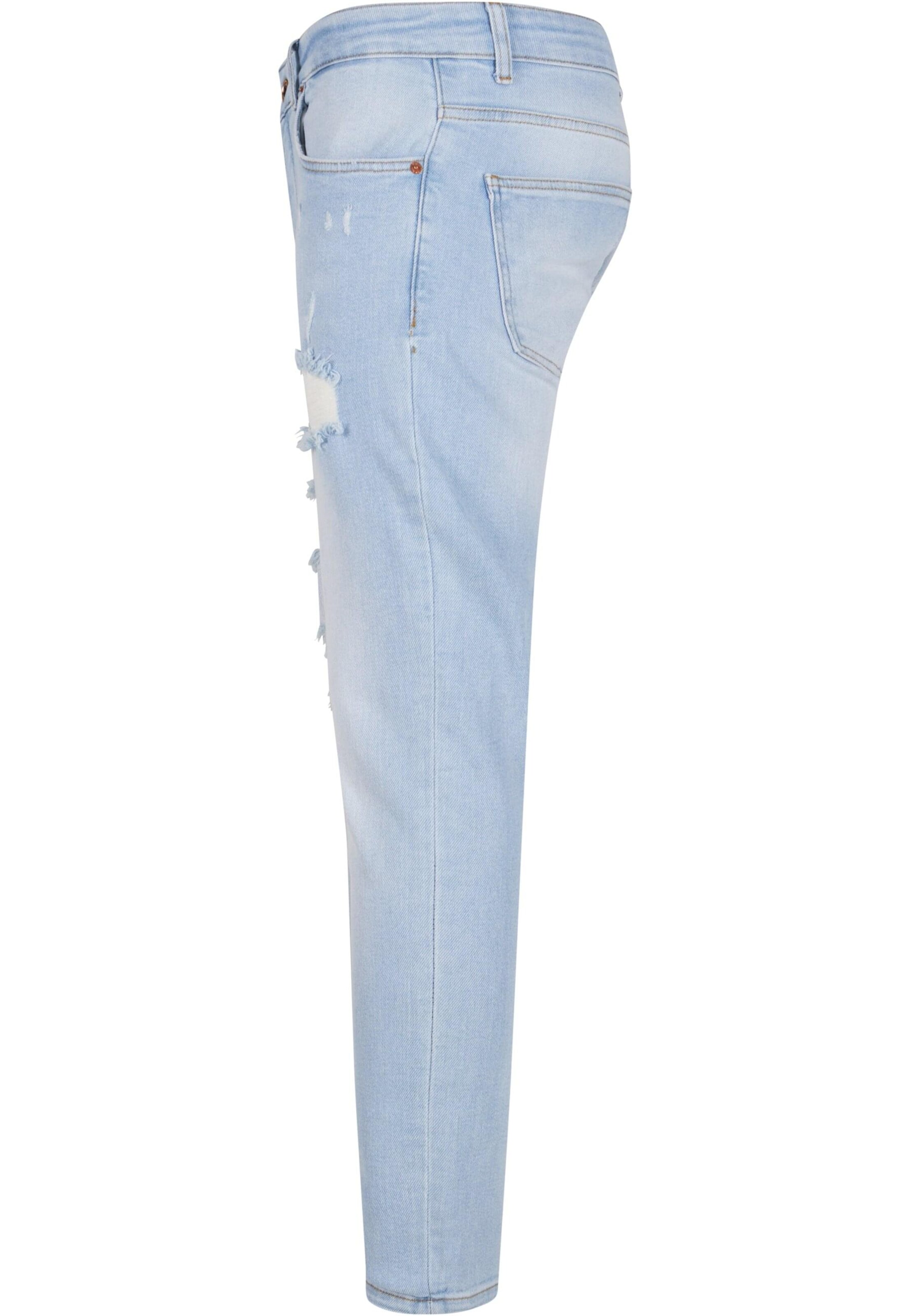 2Y Premium Regular Jeans in Blau