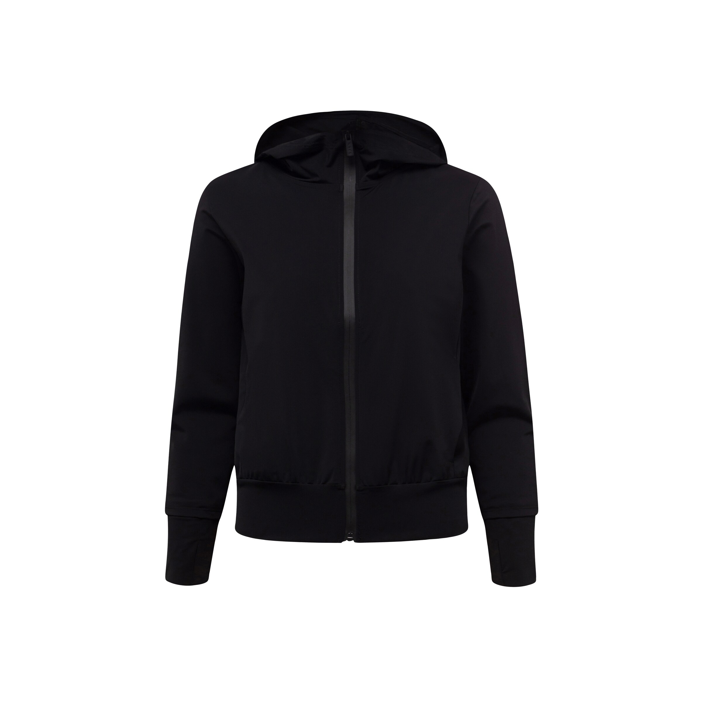 Born Living Yoga Sportjacke 'Airla' in Schwarz: Vorderseite