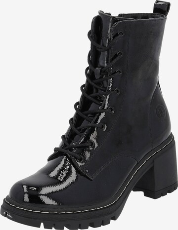 Palado Lace-Up Ankle Boots 'Kefalonia' in Black: front