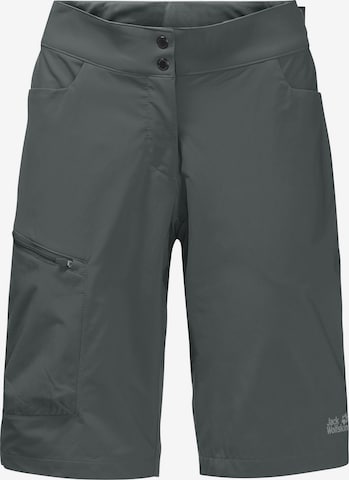 Regular Pantaloni sport 'Tourer' de la JACK WOLFSKIN pe verde: față