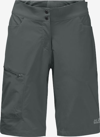 Pantaloni sport 'Tourer' JACK WOLFSKIN pe gri / verde închis, Vizualizare produs