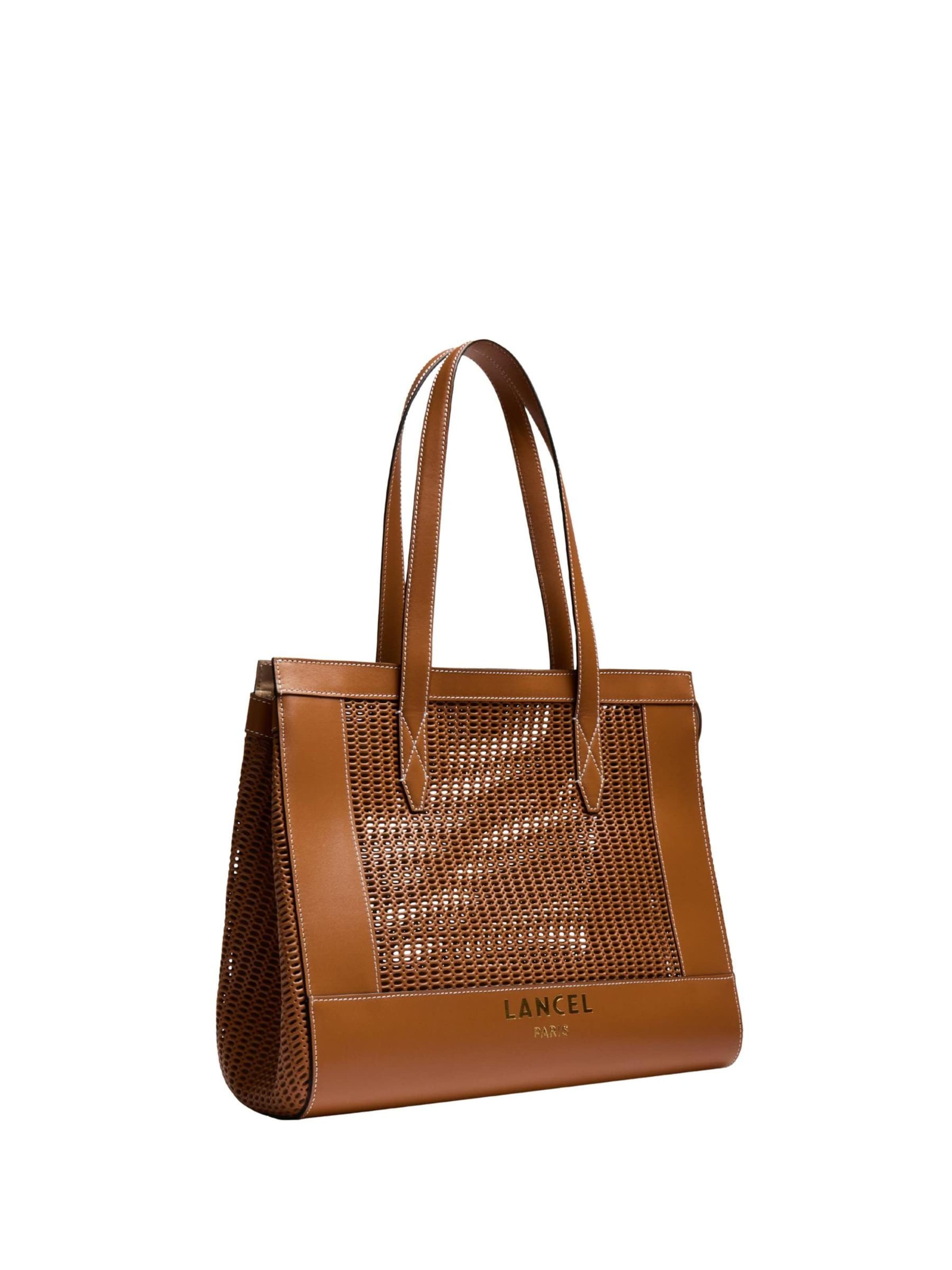 Lancel Shopper 'Shopping L Jour Animation Ajouree Camel Femme' in Bruin