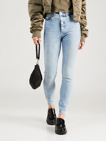 Skinny Jean Calvin Klein Jeans en bleu : devant