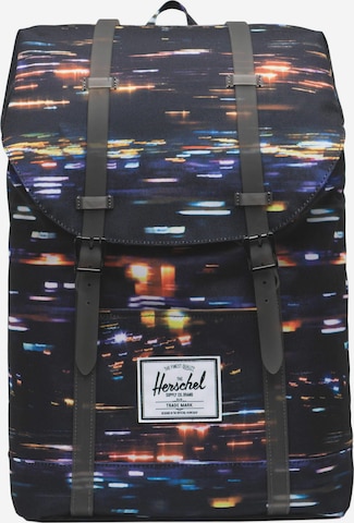 Herschel - Mochila 'Retreat' em preto: frente