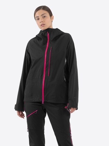 4F Outdoor jacket in Black: front