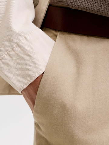 JACK & JONES Ohlapna forma Chino hlače 'JPSTKANE JJDAVE' | bež barva