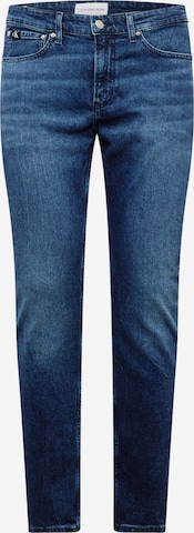 Calvin Klein Jeans - Slimfit Vaquero en azul: frente