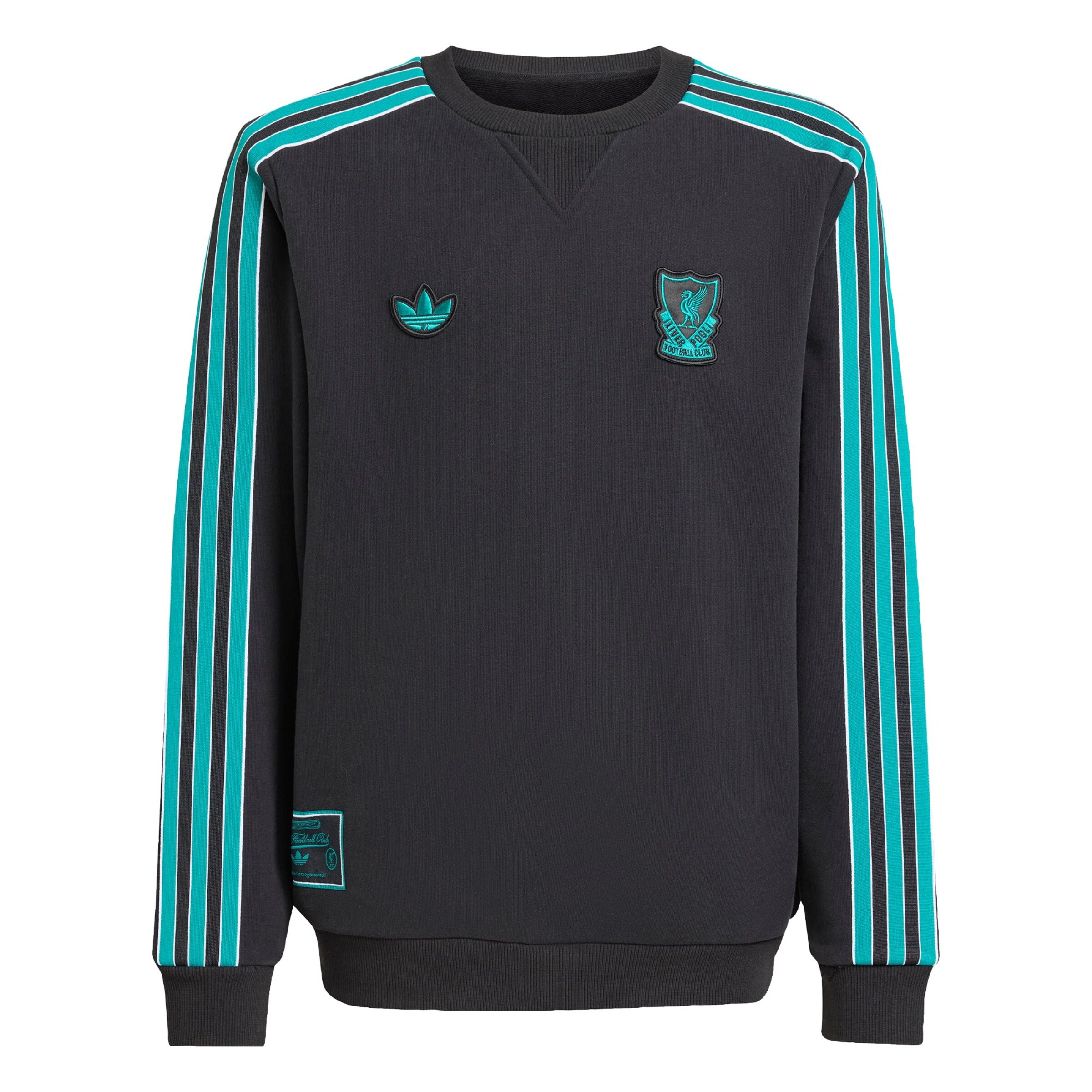Sweat de sport 'FC Liverpool Terrace Icons' ADIDAS ORIGINALS en noir : devant
