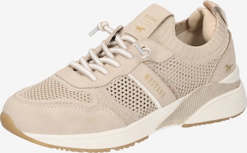 MUSTANG Sneaker in Beige: Vorderseite