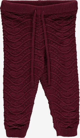 regular Pantaloni di Müsli by GREEN COTTON in rosso: frontale