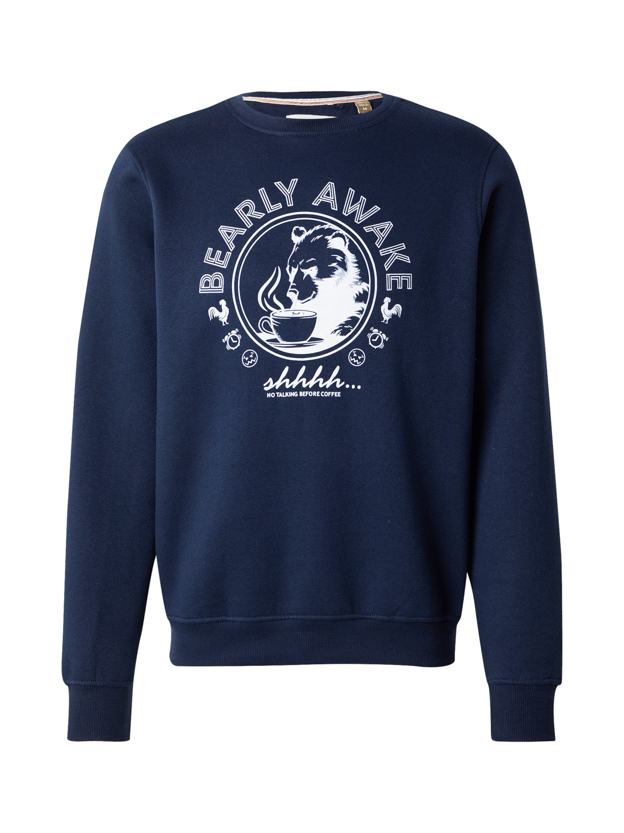 BLEND Mikina 'BHIANTO' – modrá: přední strana