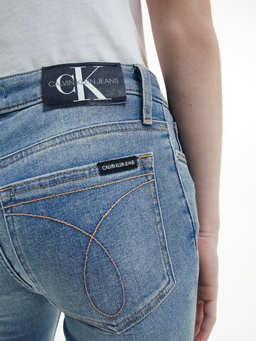 Calvin Klein Jeans Skinny Jeansy w kolorze niebieski