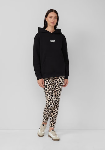 s.Oliver Sweatshirt in Black