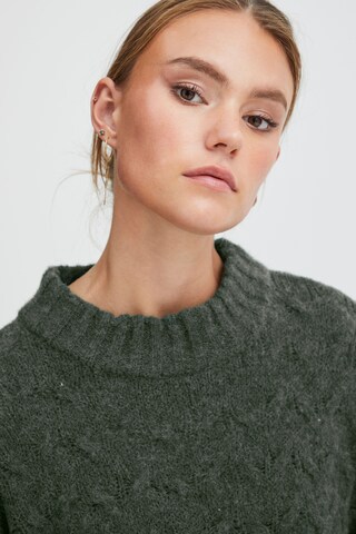 Pull-over 'ASTRID' PULZ Jeans en vert