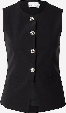 Gilet de costume 'Lauressa' Noella en noir : devant