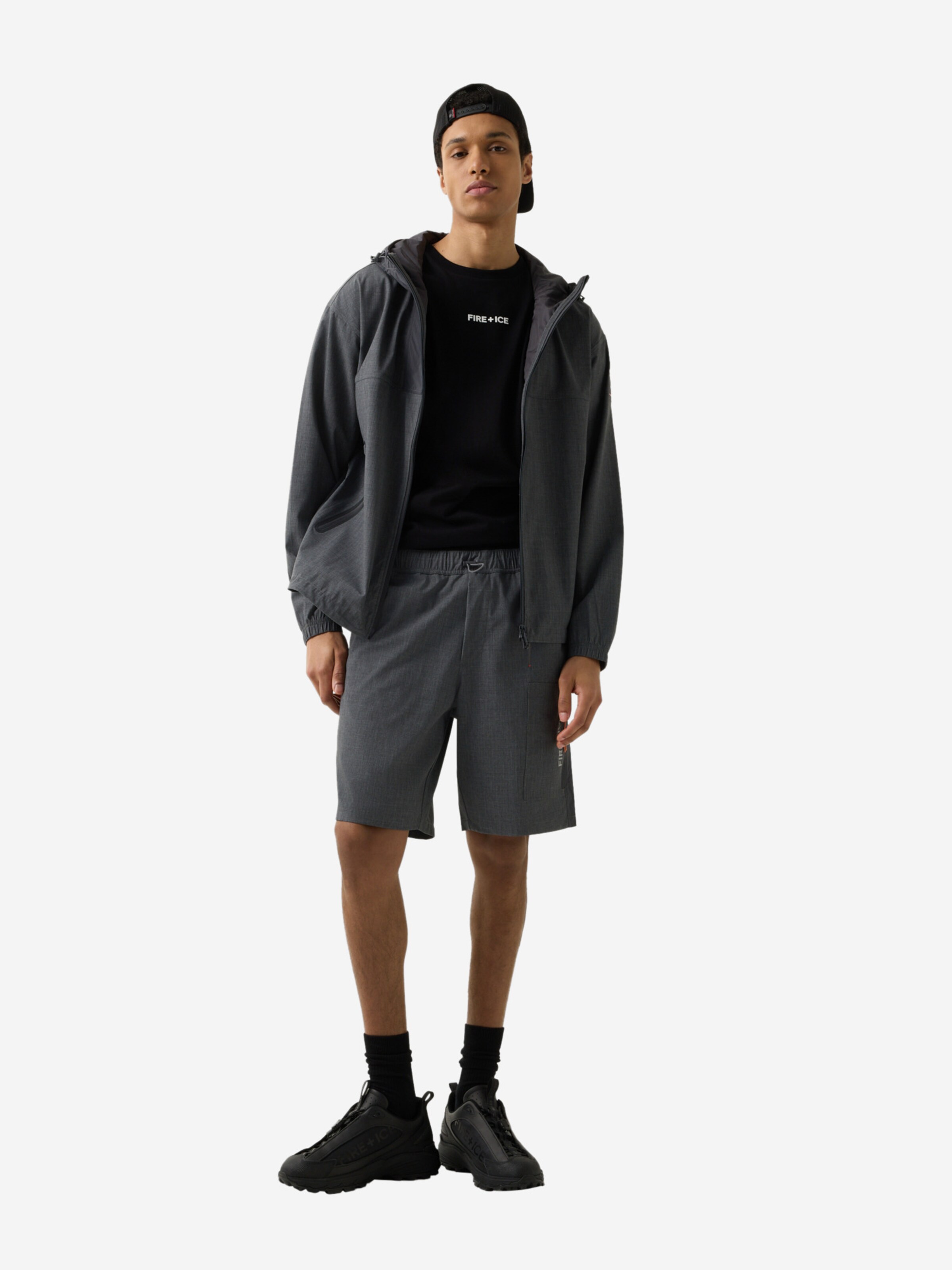 Bogner Fire + Ice Regular Sportshorts 'Pavel' in Grau