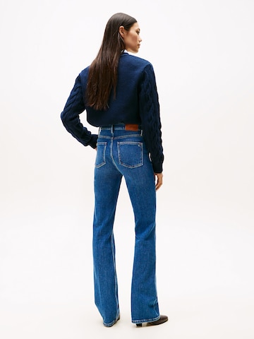 TOMMY HILFIGER Bootcut Jeans in Blauw