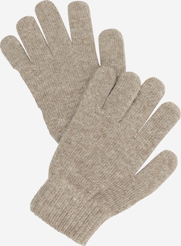 ABOUT YOU Full Finger Gloves in Beige: front