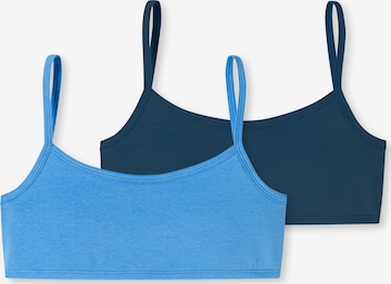 SCHIESSER Bustier ' 95/5 Organic Cotton ' in Blau: predná strana