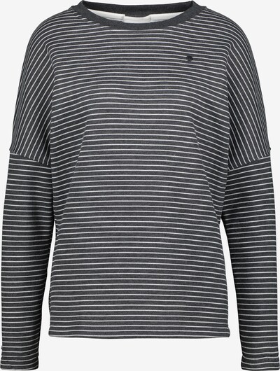 Alife and Kickin Sweater majica 'Denise' u antracit siva / bijela, Pregled proizvoda