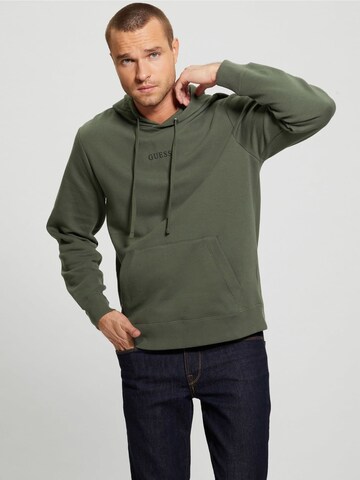 GUESS Sweatshirt 'Roy' in Green: front