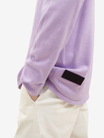 TOM TAILOR DENIM Sweater in Purple