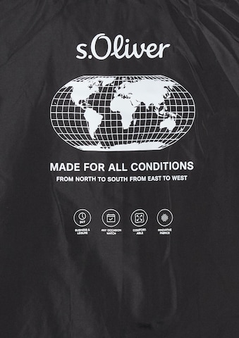 s.Oliver Between-season jacket in Black: front