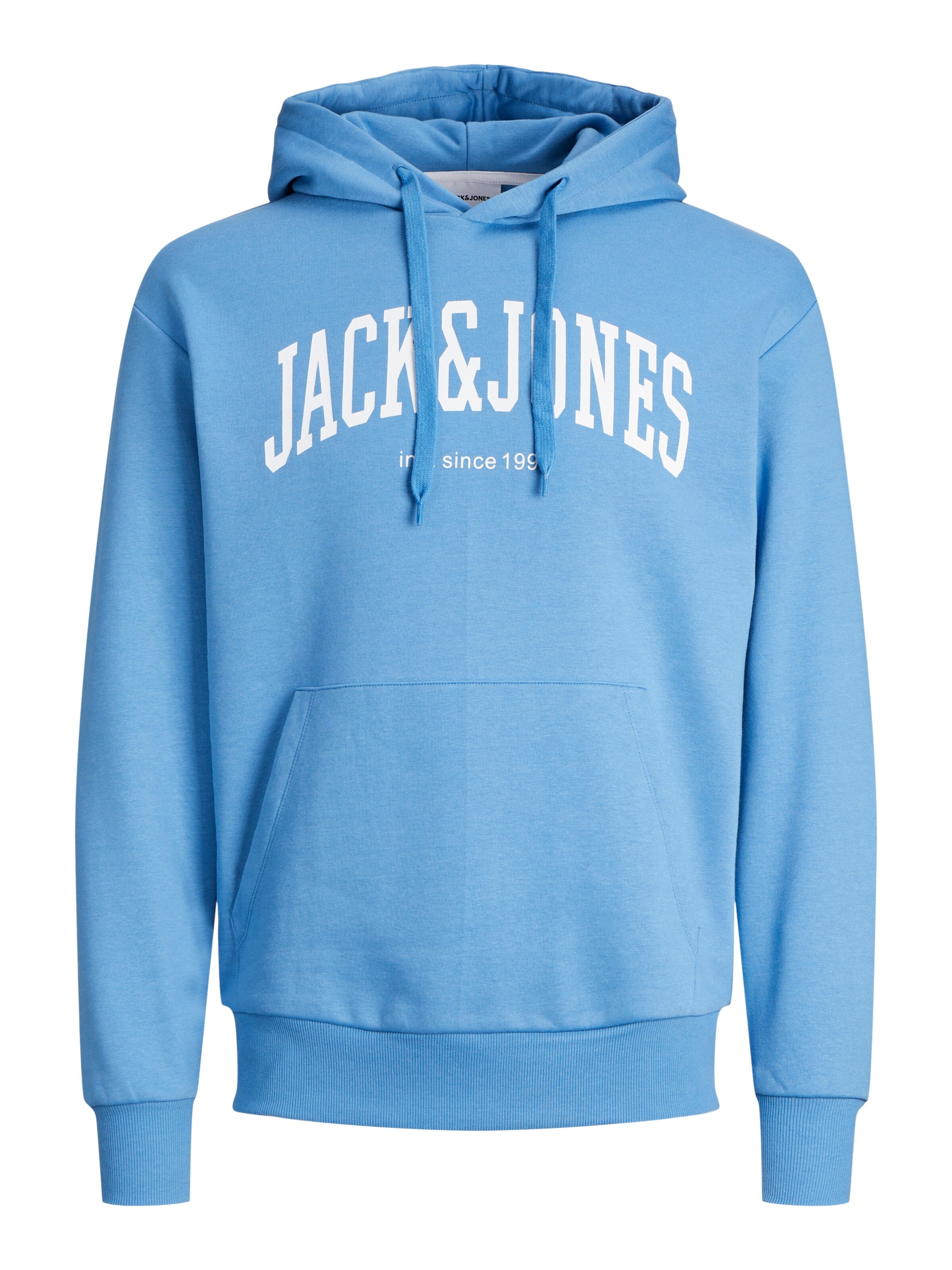 Sweat-shirt 'JJEJosh' JACK & JONES en bleu : devant