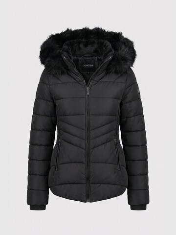 KOROSHI Between-Season Jacket in Black: front