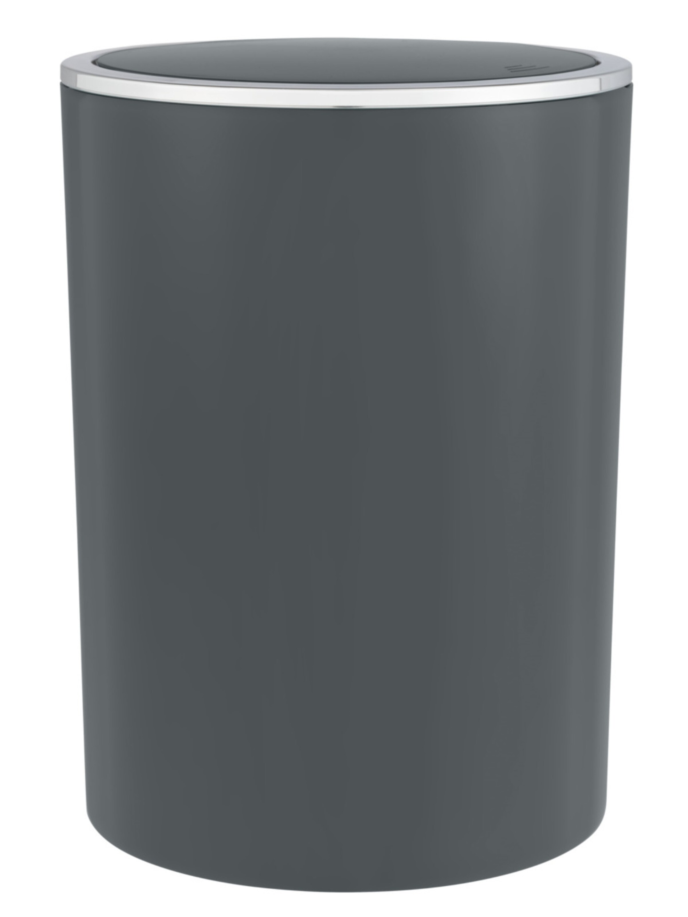 Wenko Schwingdeckeleimer 'Inca' in Grau