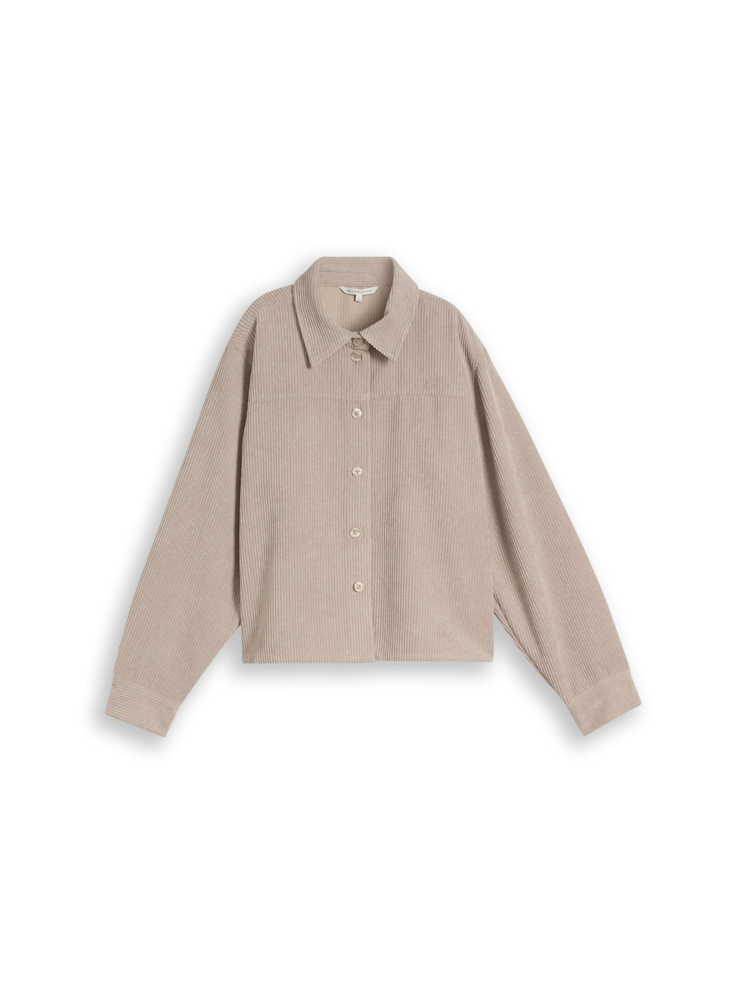 TOM TAILOR DENIMBluza - bež boja: prednji dio