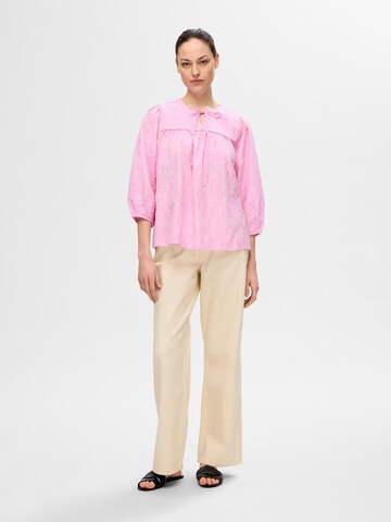 SELECTED FEMME Bluse 'SLFCorina' in Pink