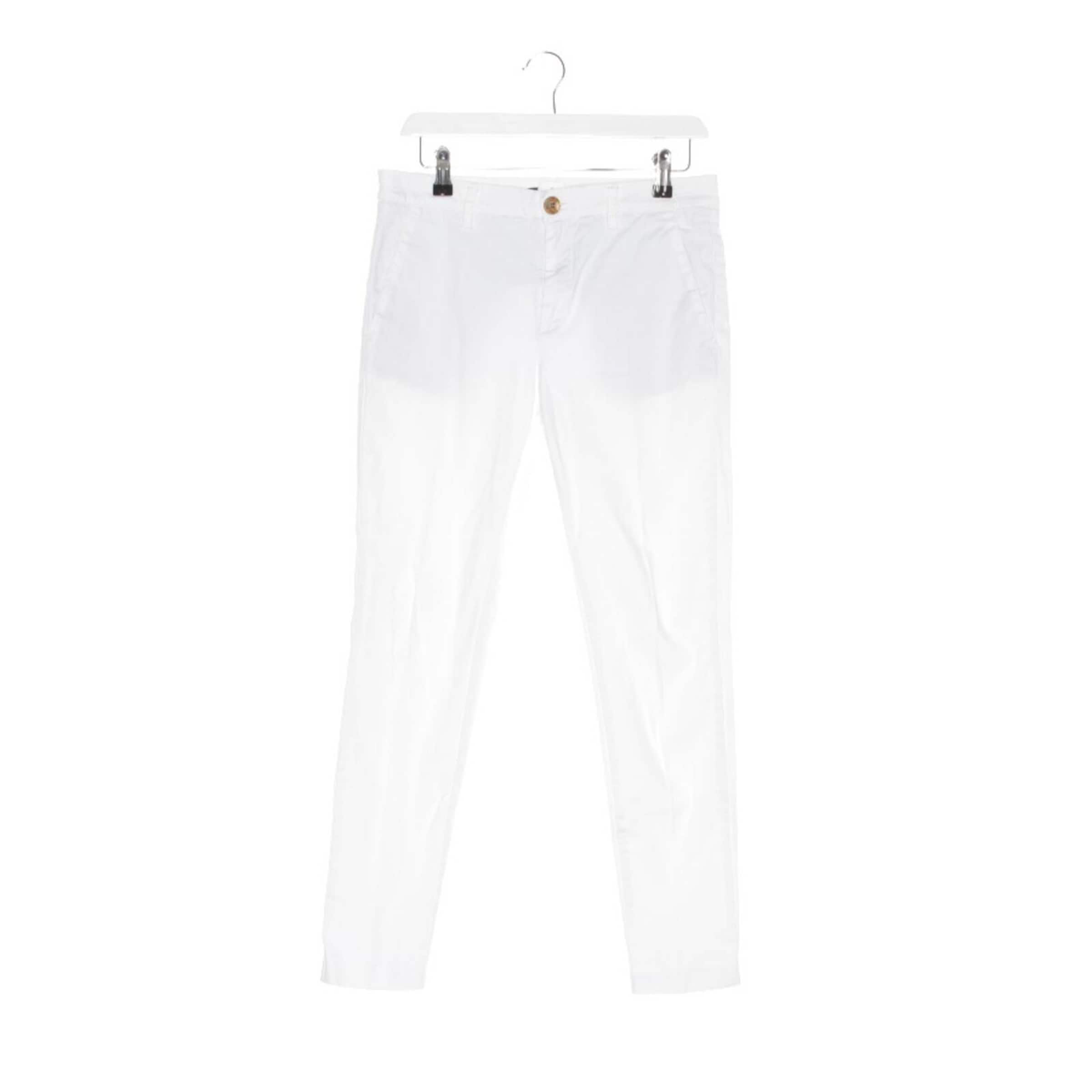 Aglini Jeans 27 in Weiß: Vorderseite