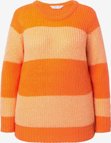 Angel of Style Sweater in Orange: front