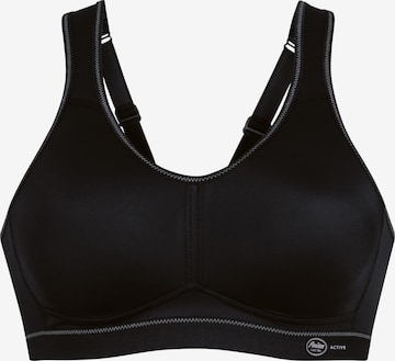 Fascia Reggiseno 'Light & Firm Sport' di ANITA in nero: frontale