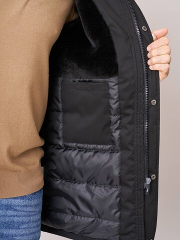 Parka mi-saison Deeluxe en noir