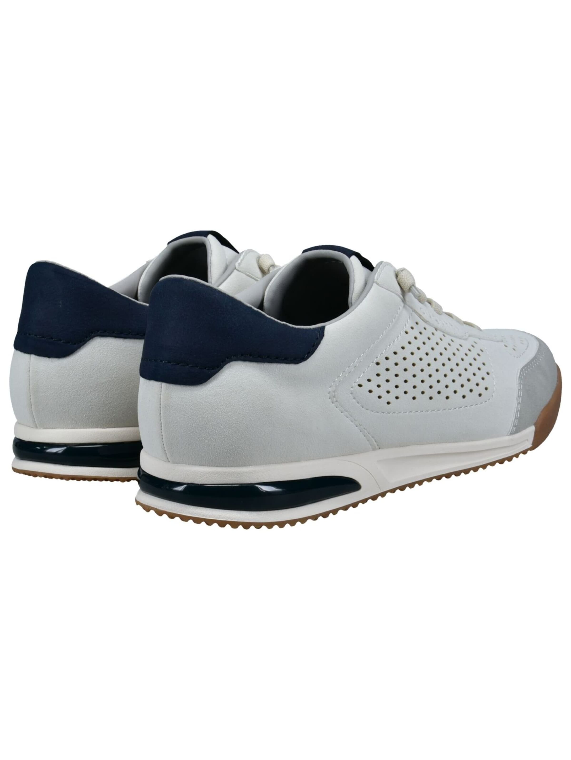 Sneaker bassa di bugatti in bianco