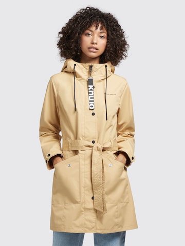 khujo Between-Season Jacket 'Lauren' in Yellow: front